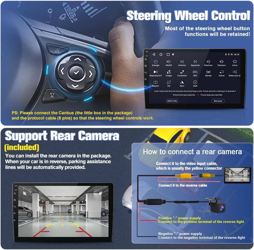 Android 13 Car Stereo for Dodge RAM 1500/2500/3500 2002-2005 - photo 5