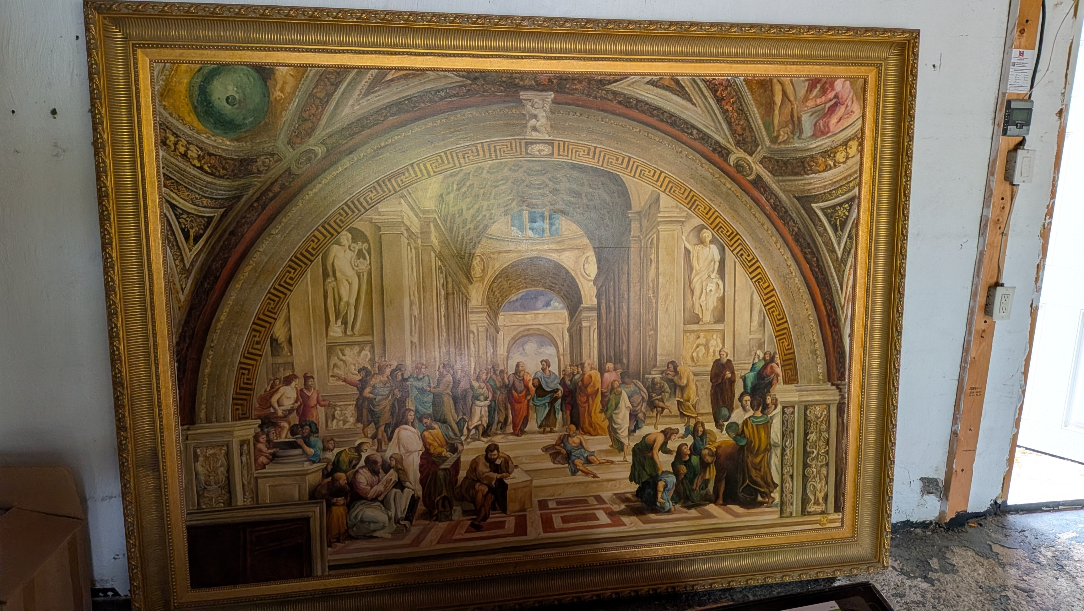 Large Framed “The School of Athens” Wall Art – $300 OBO
