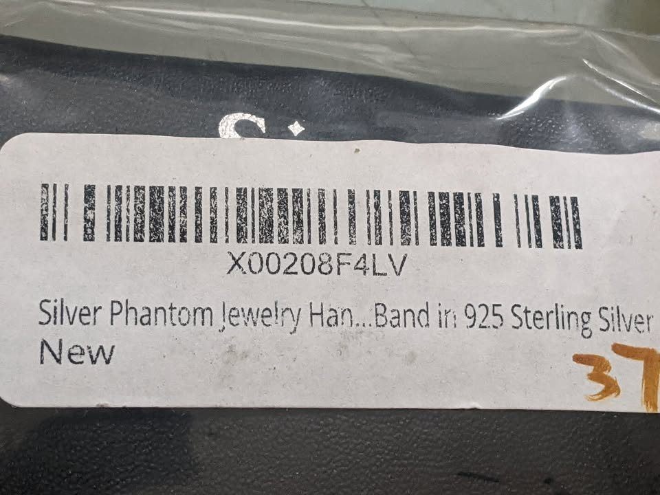 Silver Phantom Jewelry Handcuff Ring, 925 Sterling Silver,Size13 - photo 5