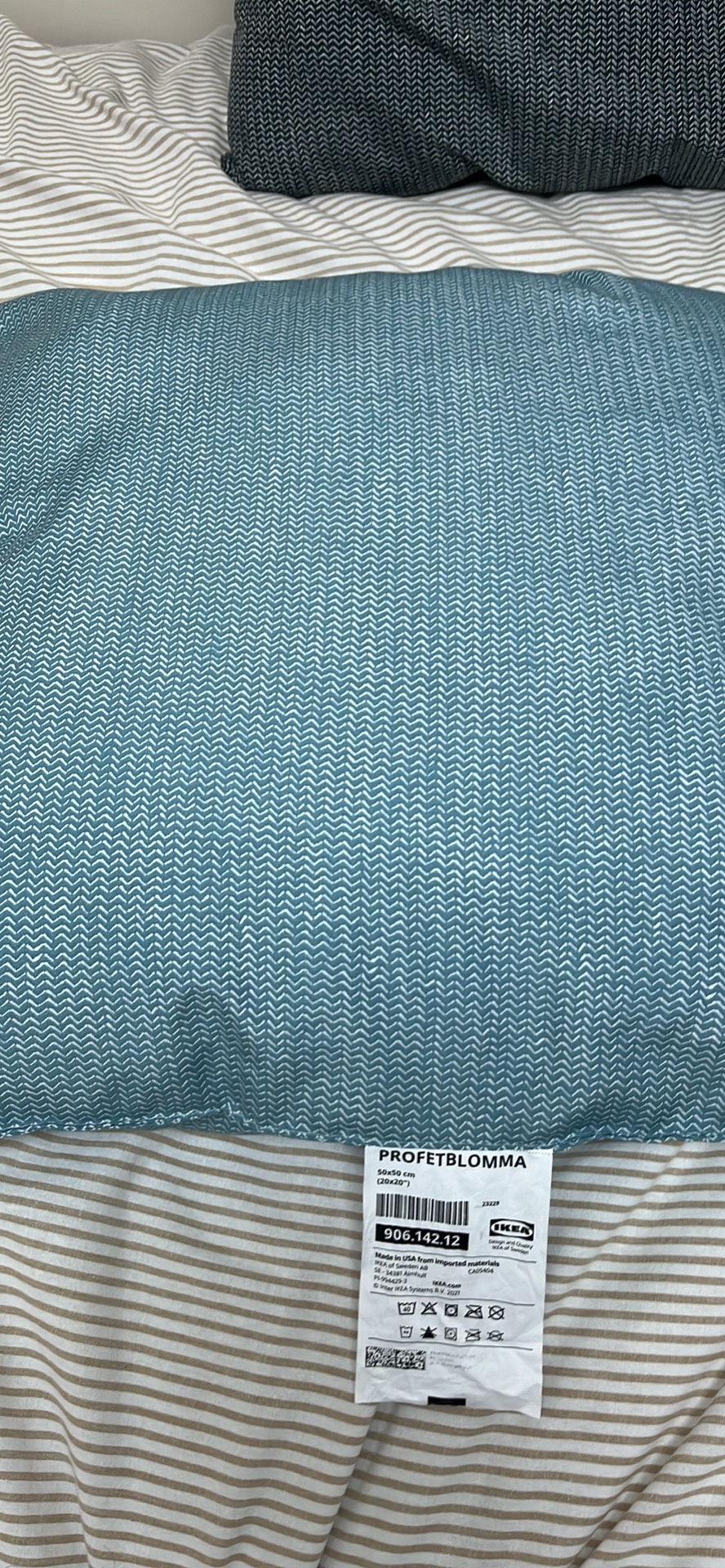 3 IKEA PROFETBLOMMA Cushion Covers - photo 2