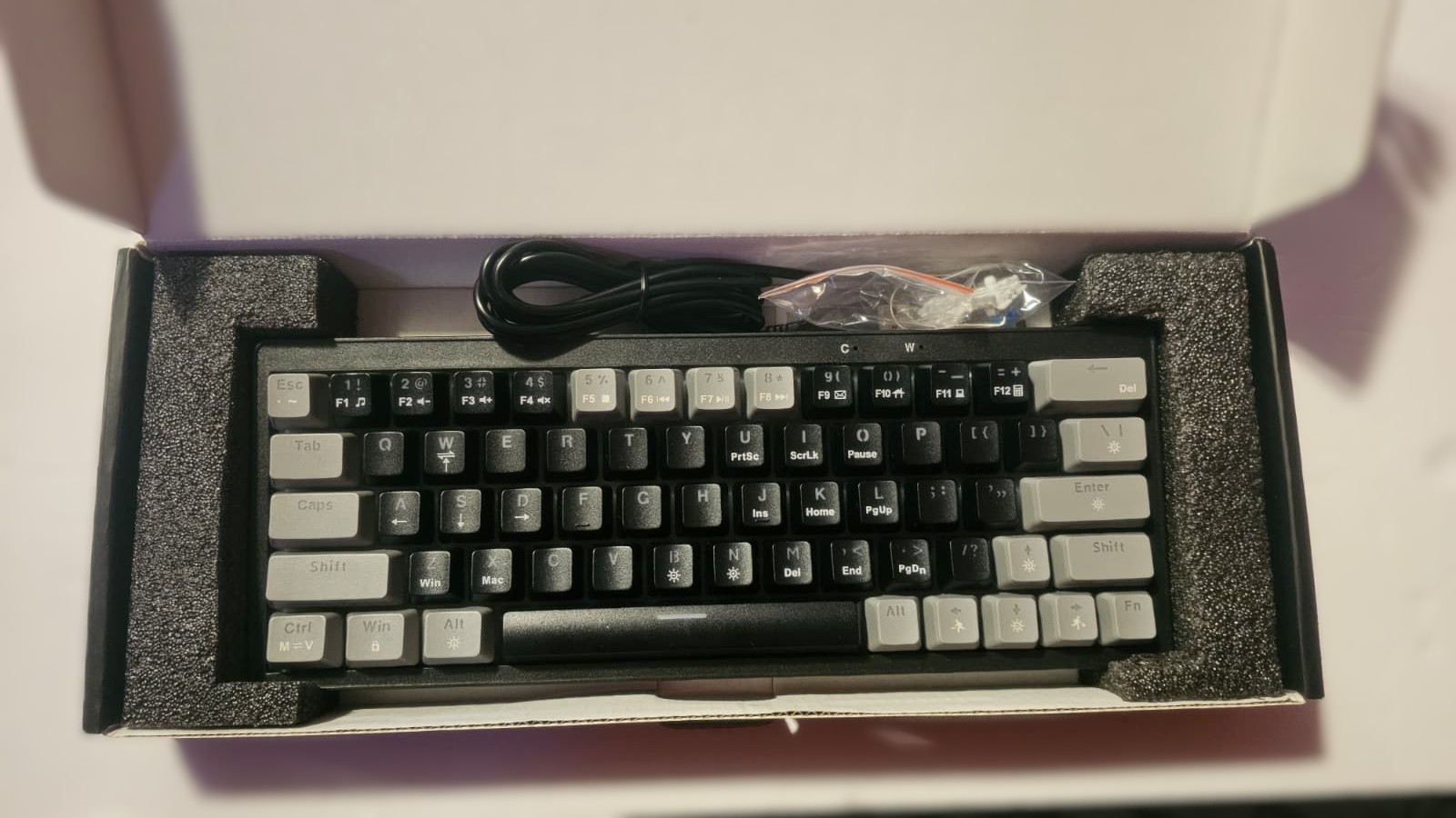 NEW Abucow 60% Wired Mechanical Gaming Keyboard - photo 4