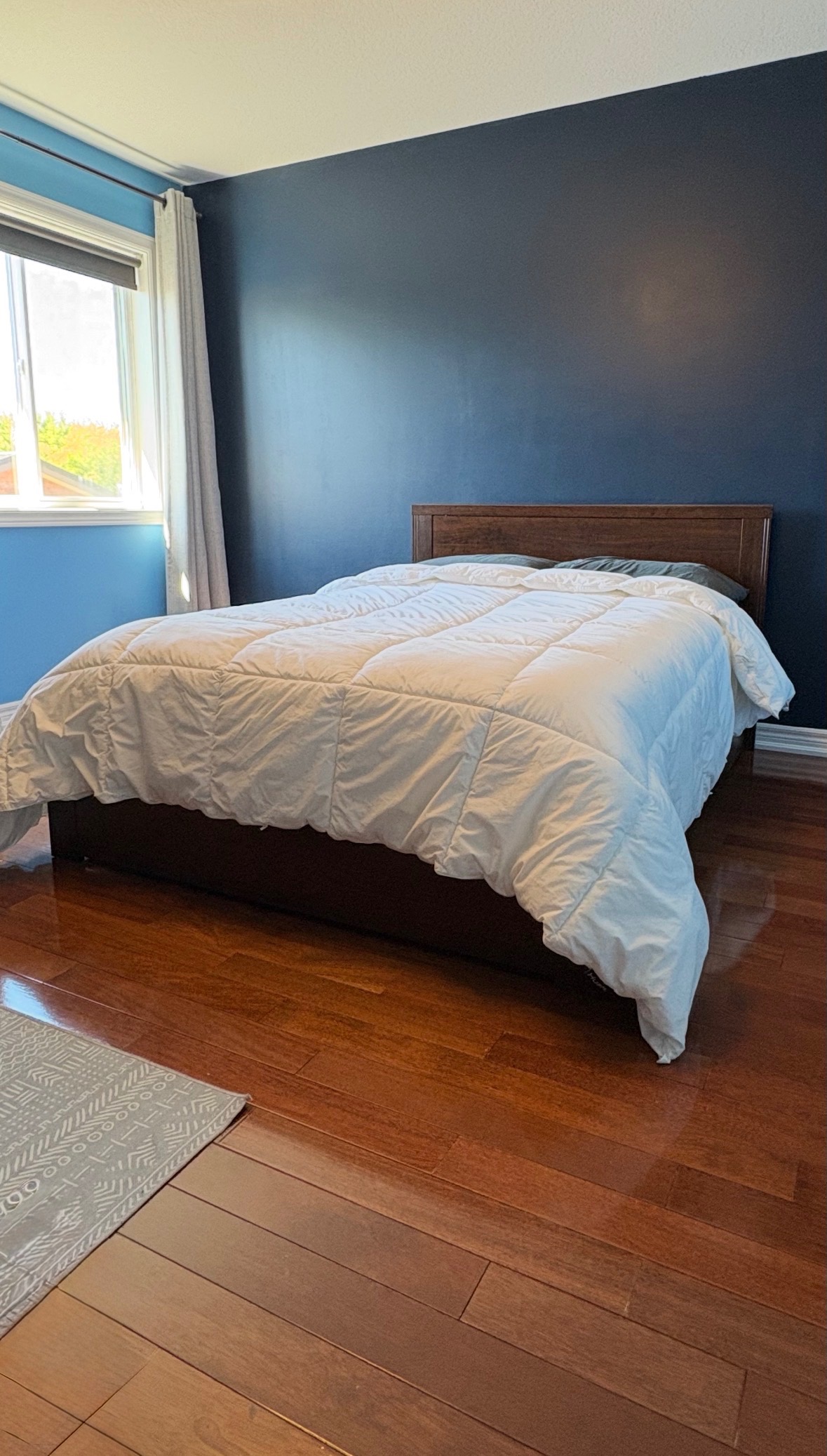IKEA Brusali Double Bed Frame w/ Storage - Italian Made