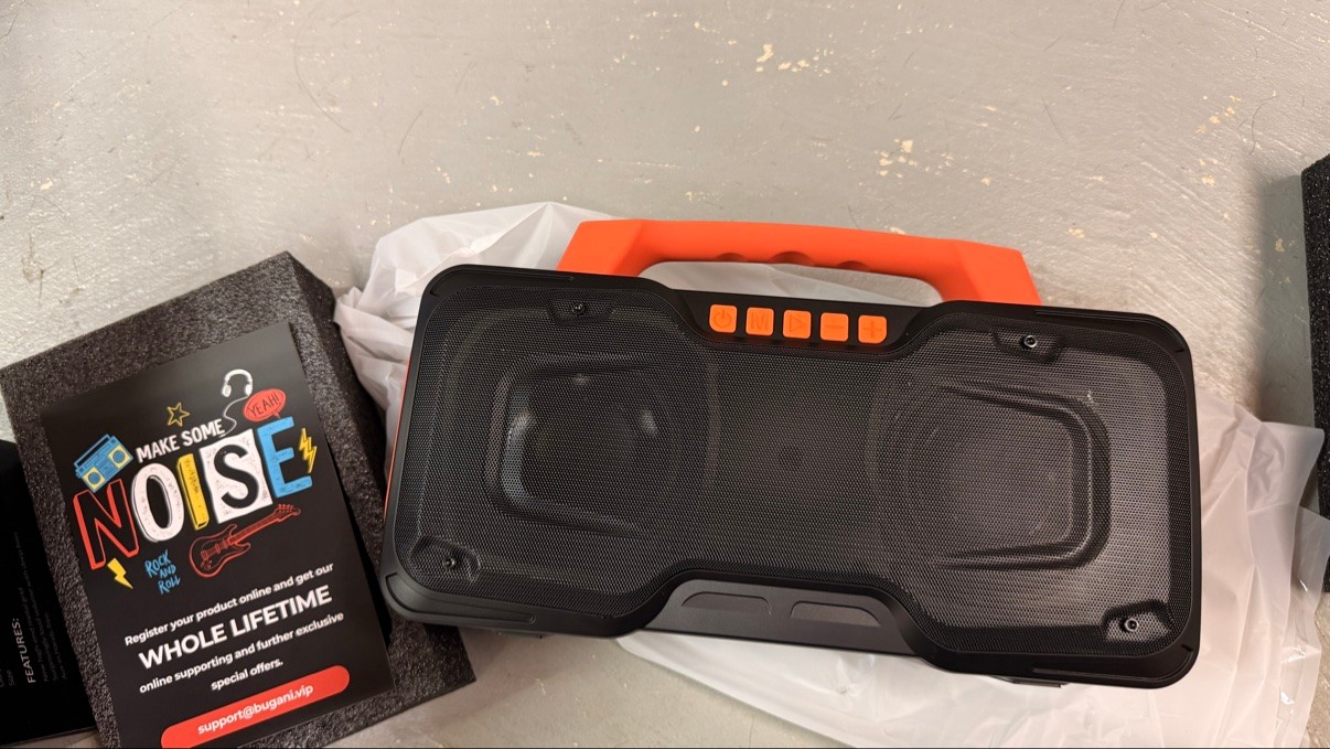 Bugani M118 Portable Bluetooth Speaker - Brand New