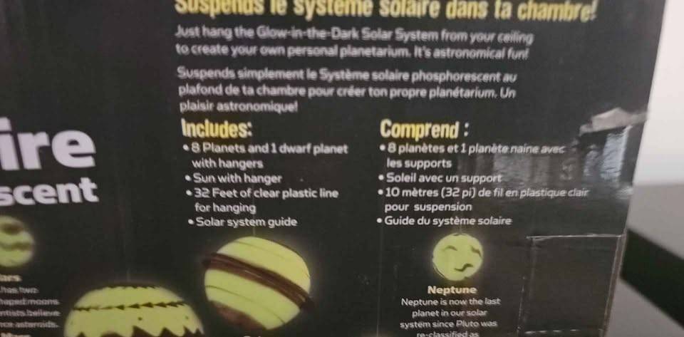 New Glow-In-the-Dark Solar System by Geosafari - photo 4