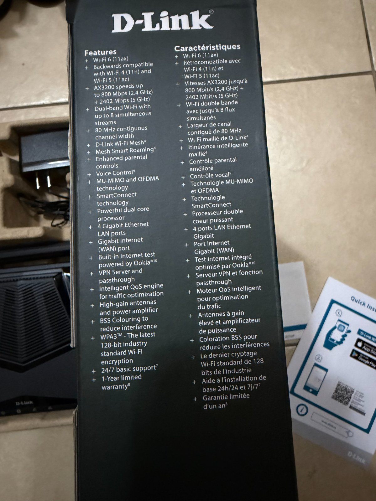 D-Link AX3200 Mesh Wi-Fi 6 Router DIR-X3260 - photo 2