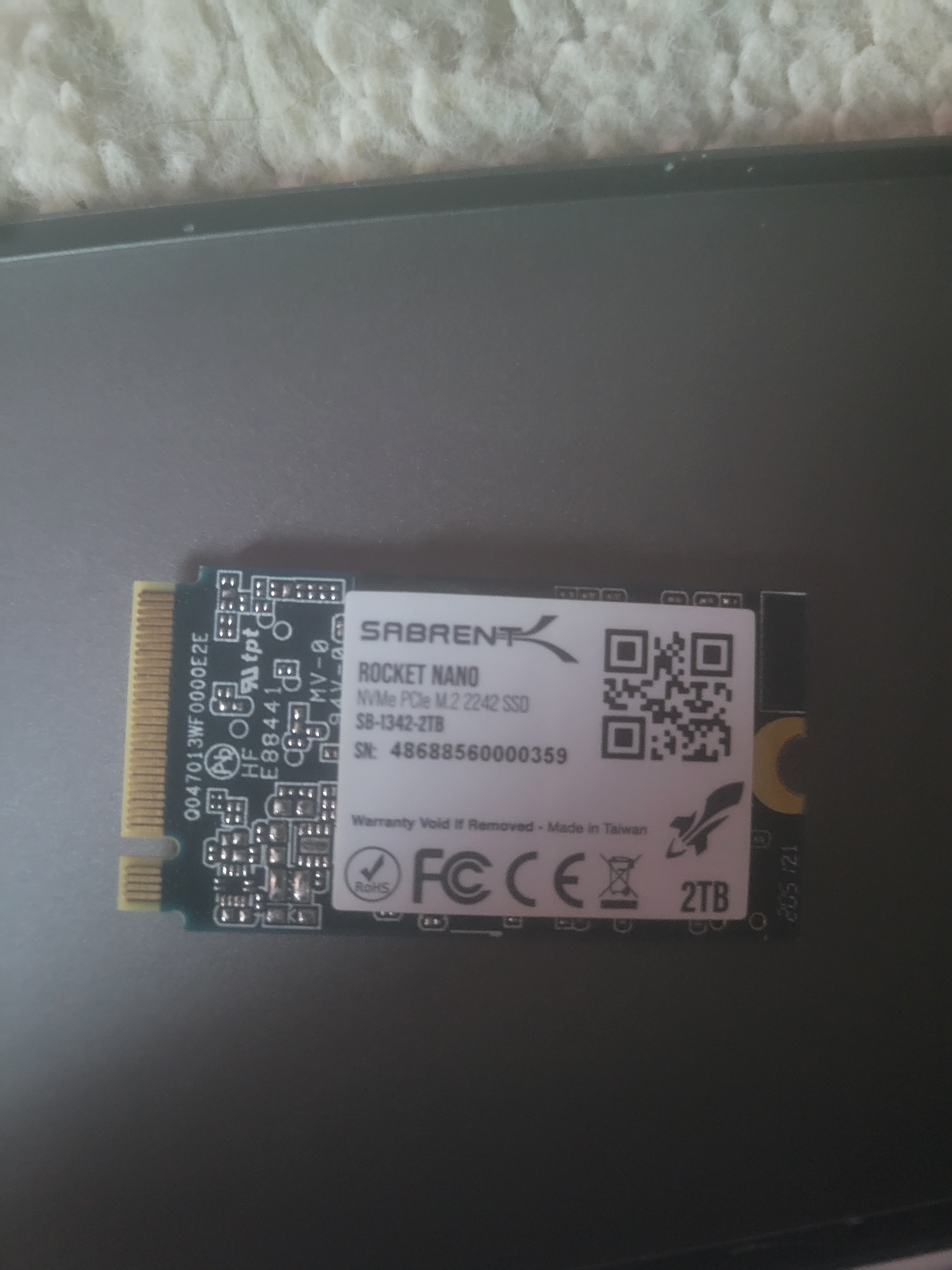 SABRENT ROCKET 2TB PCIe NVMe SSD for sale (NEVER USED)