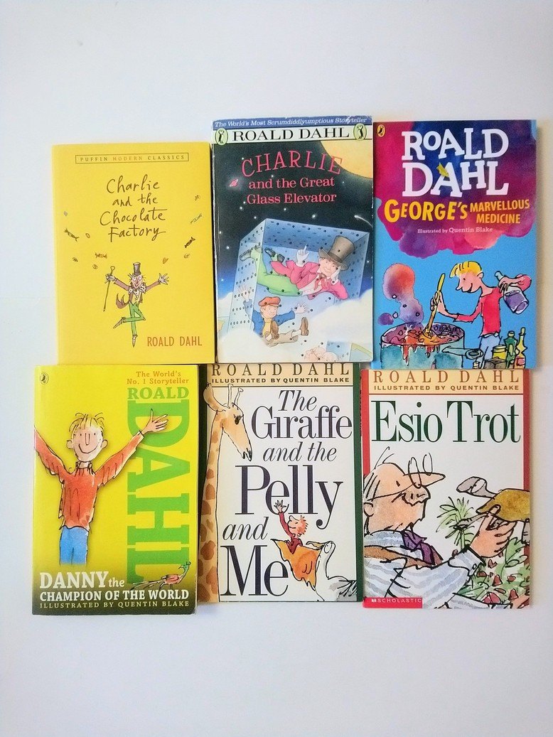 Roald Dahl books!!