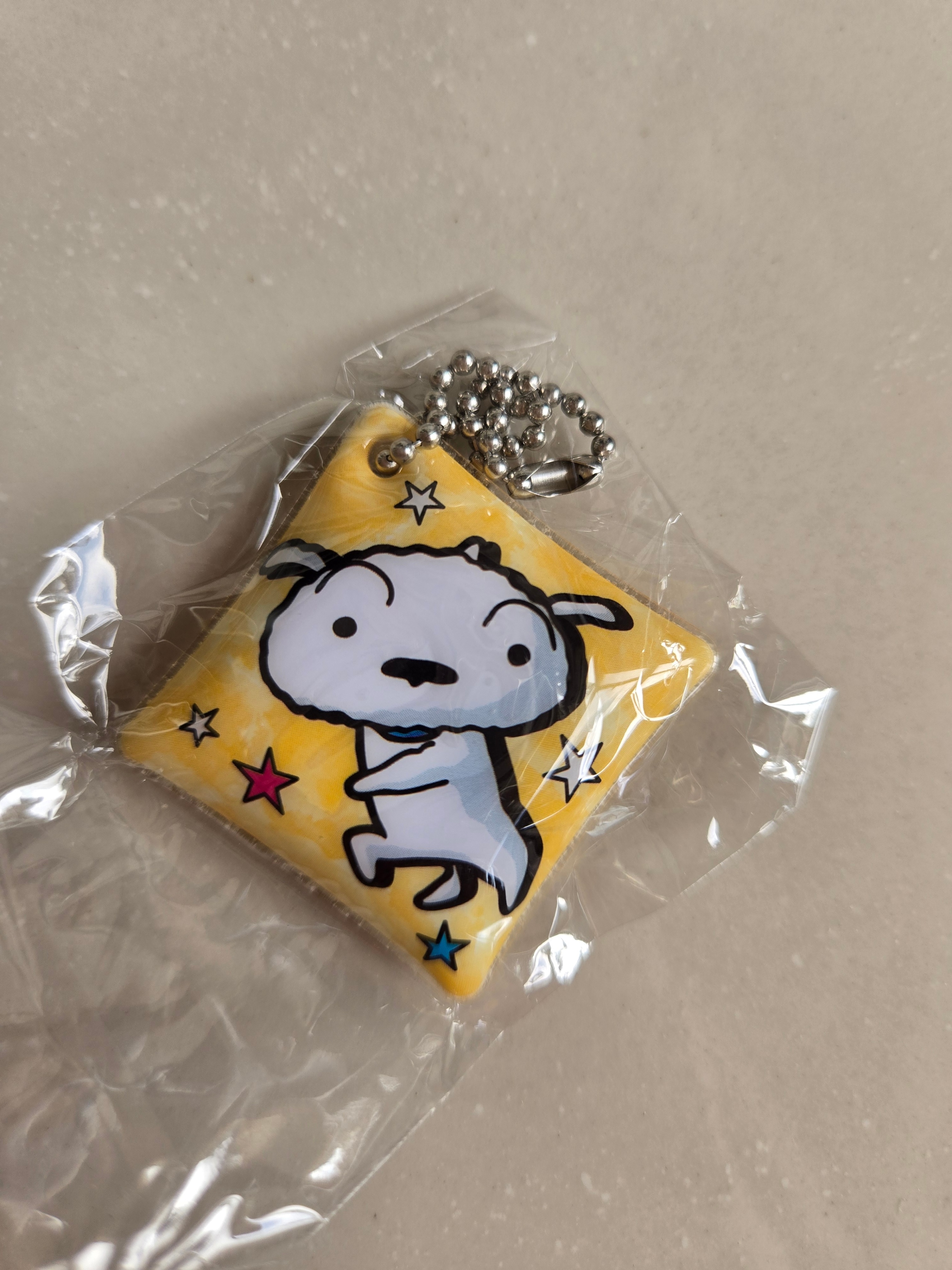 Crayon Shin-chan Shiro Kura Sushi Keychain Japan - photo 3