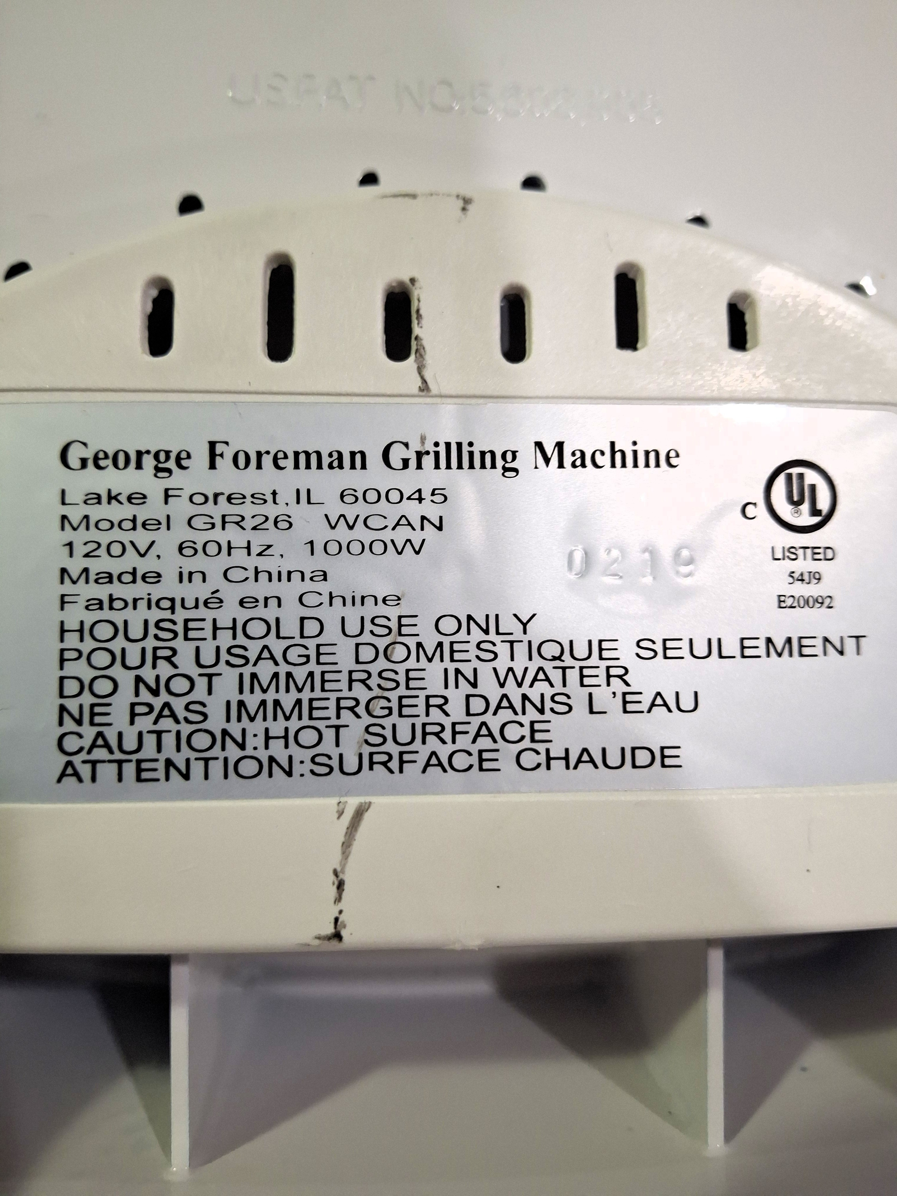 George Foreman Grill – Large, Complete Set - photo 5