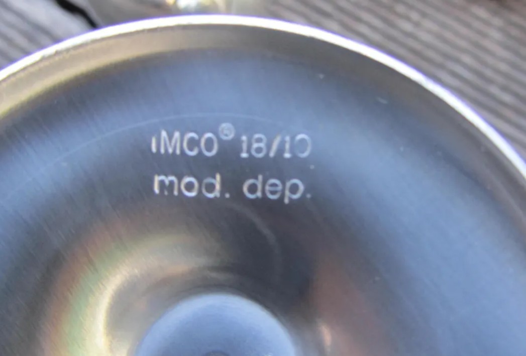 Set of 6 IMCO 18/10 Stainless Steel Wine Glasses - photo 2