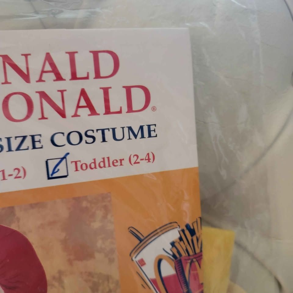 vintage 1998 M Collection Ronald McDonald child-size costume - photo 2
