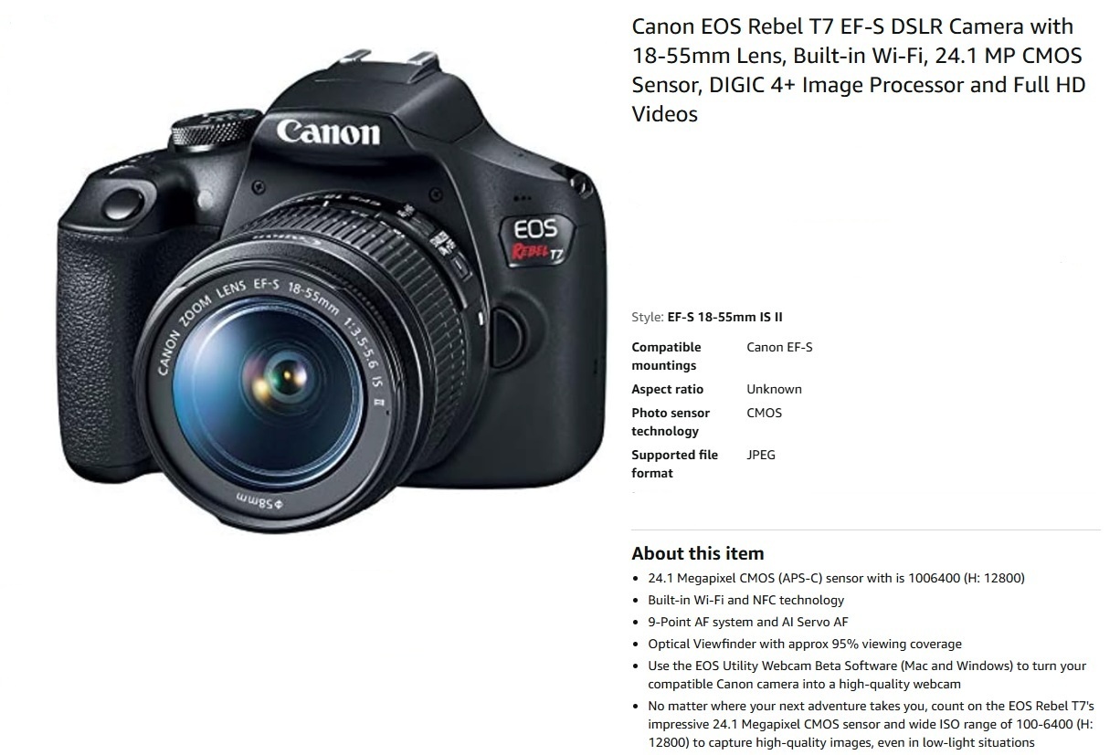 2 Canon EOS DSLR Cameras, 1 Camera Bag, 1 Camera Microphone - photo 3