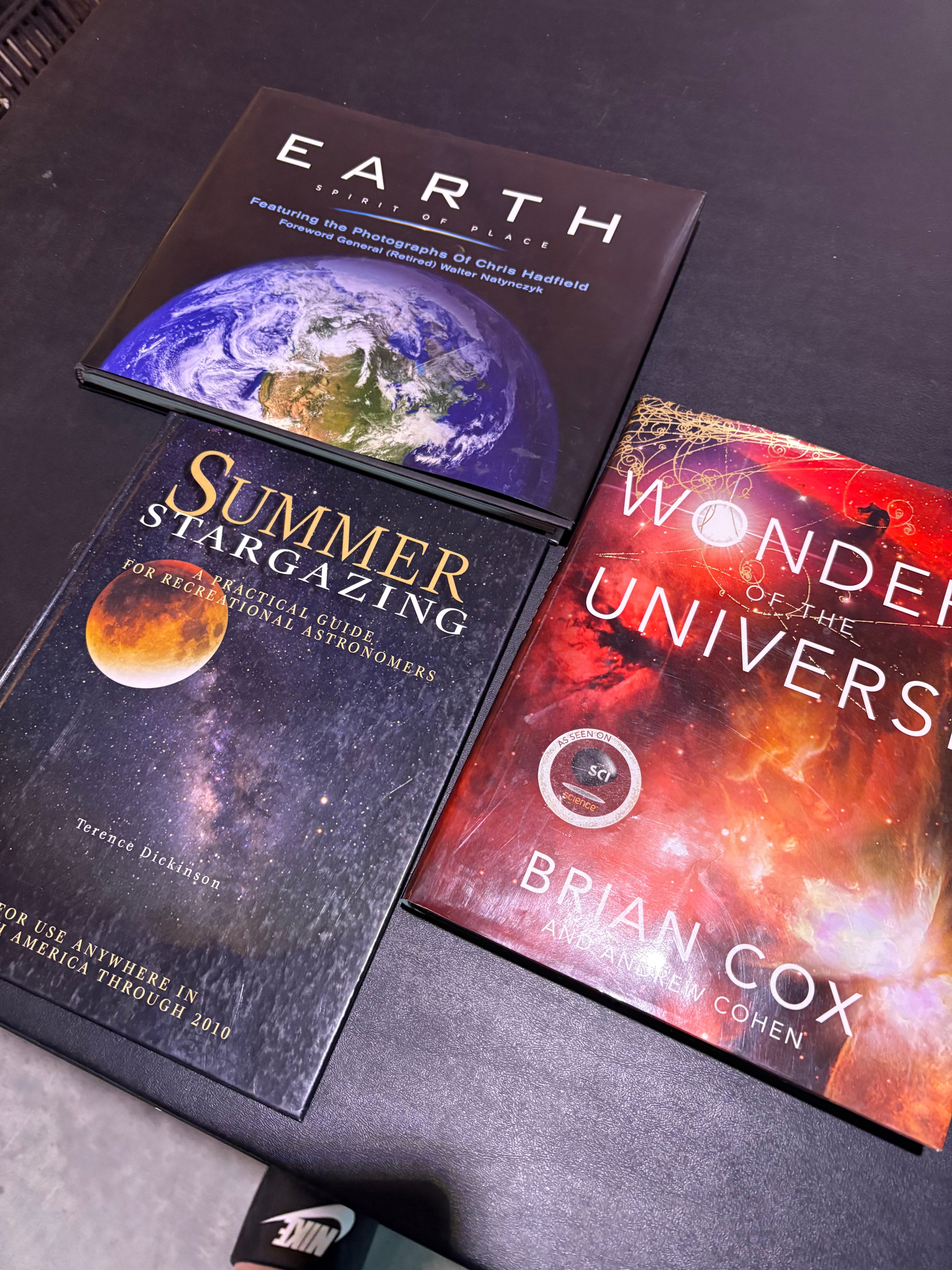 Set of 3 Science and Astronomy Books
