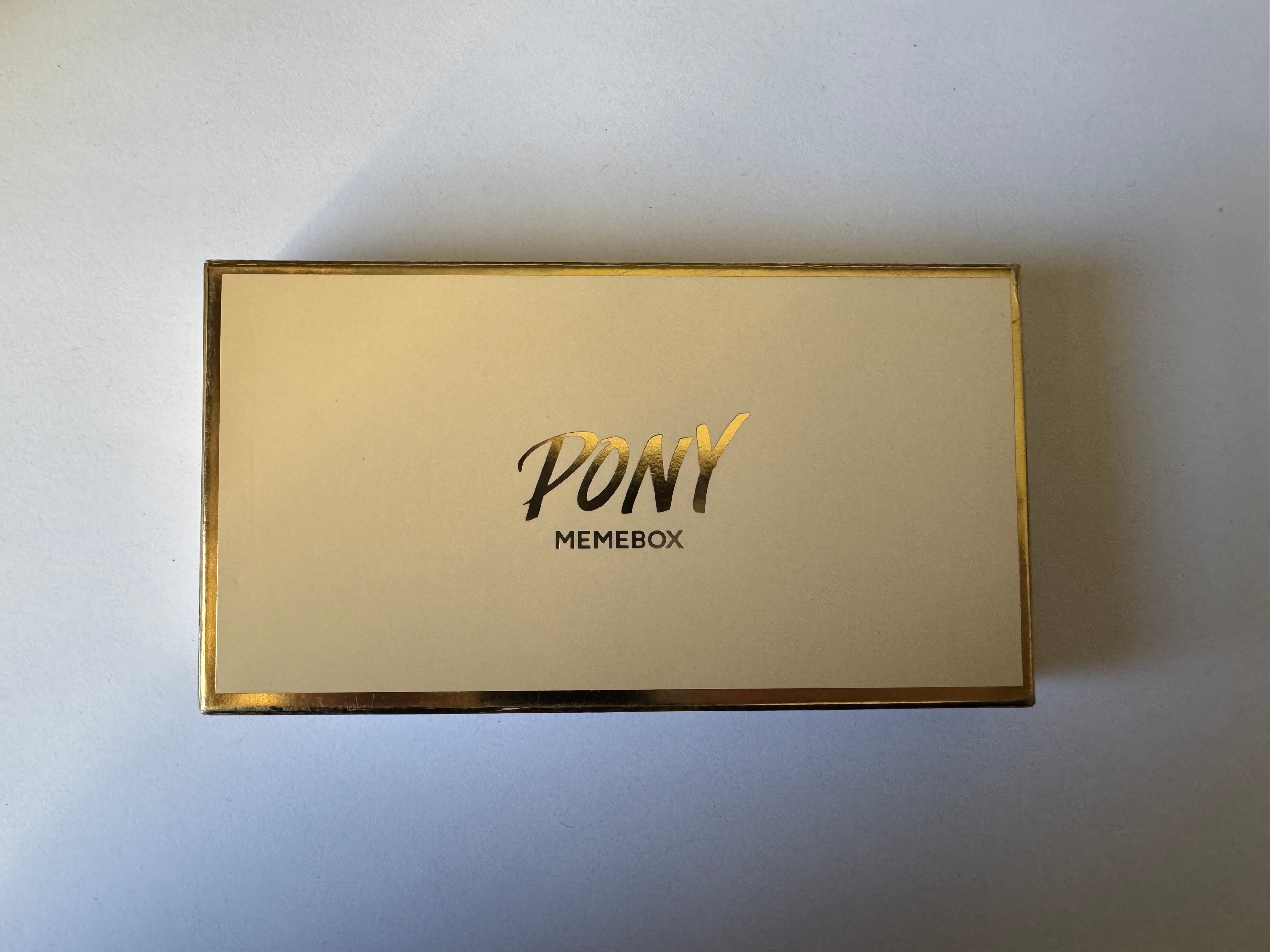 PONY x Memebox Shine Easy Glam Eyeshadow Palette, 8 Shades
