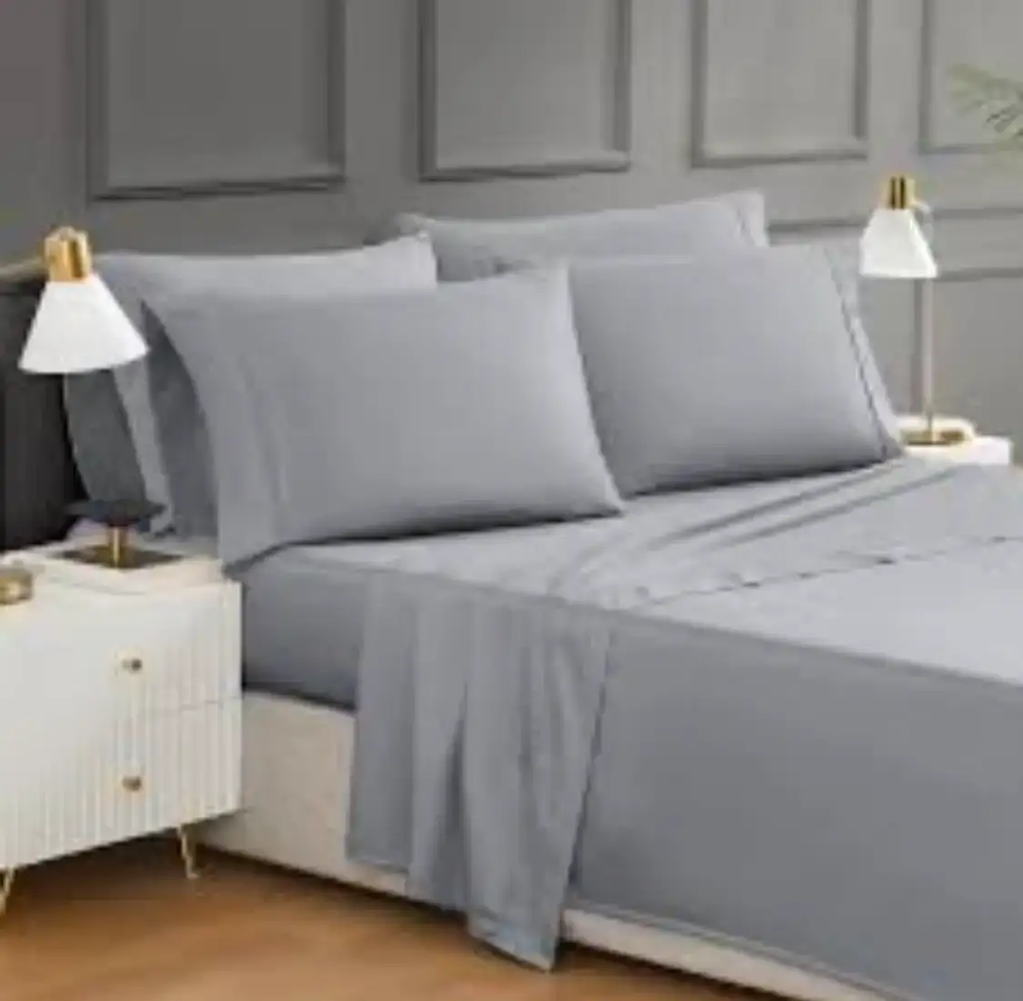 Hotel Signature Cotton 400 Thread Count 6-piece Sheet Set - photo 2