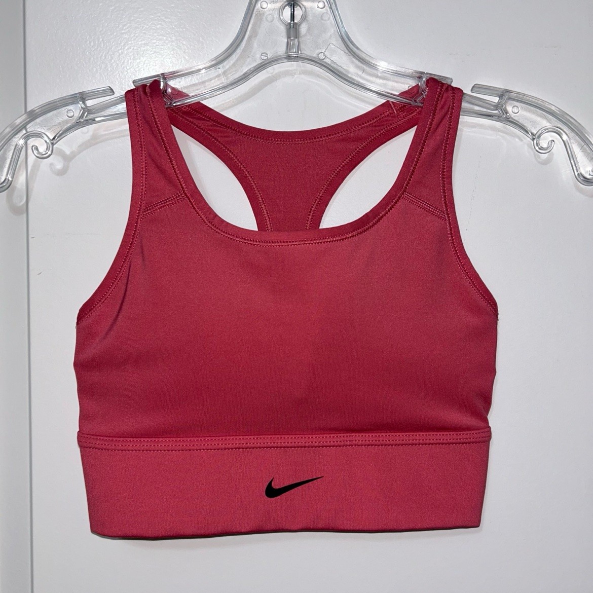 Nike Sports Bra – Berry Pink, Size XS, Used Like New - photo 2