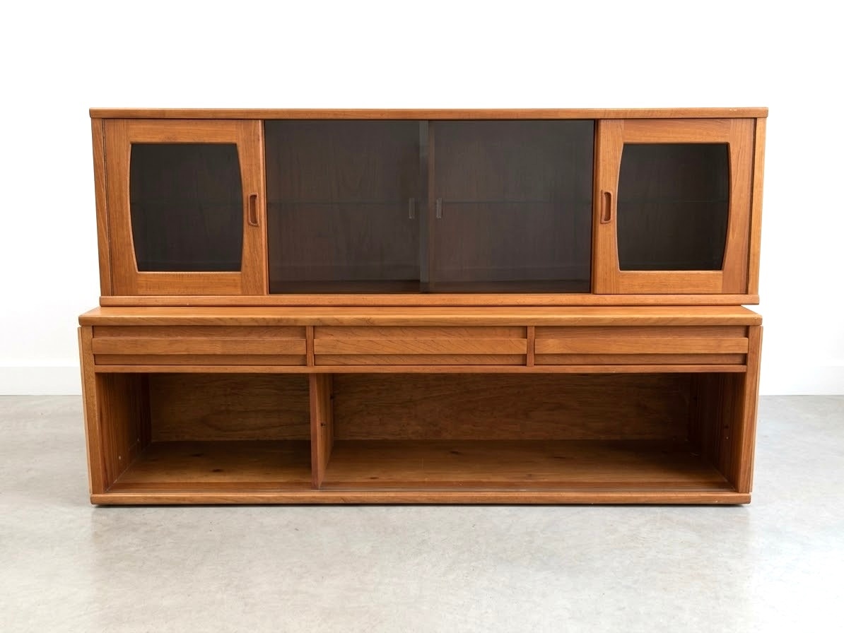 1960s Mid-Century Modern Teak Hutch - Germany - photo 3