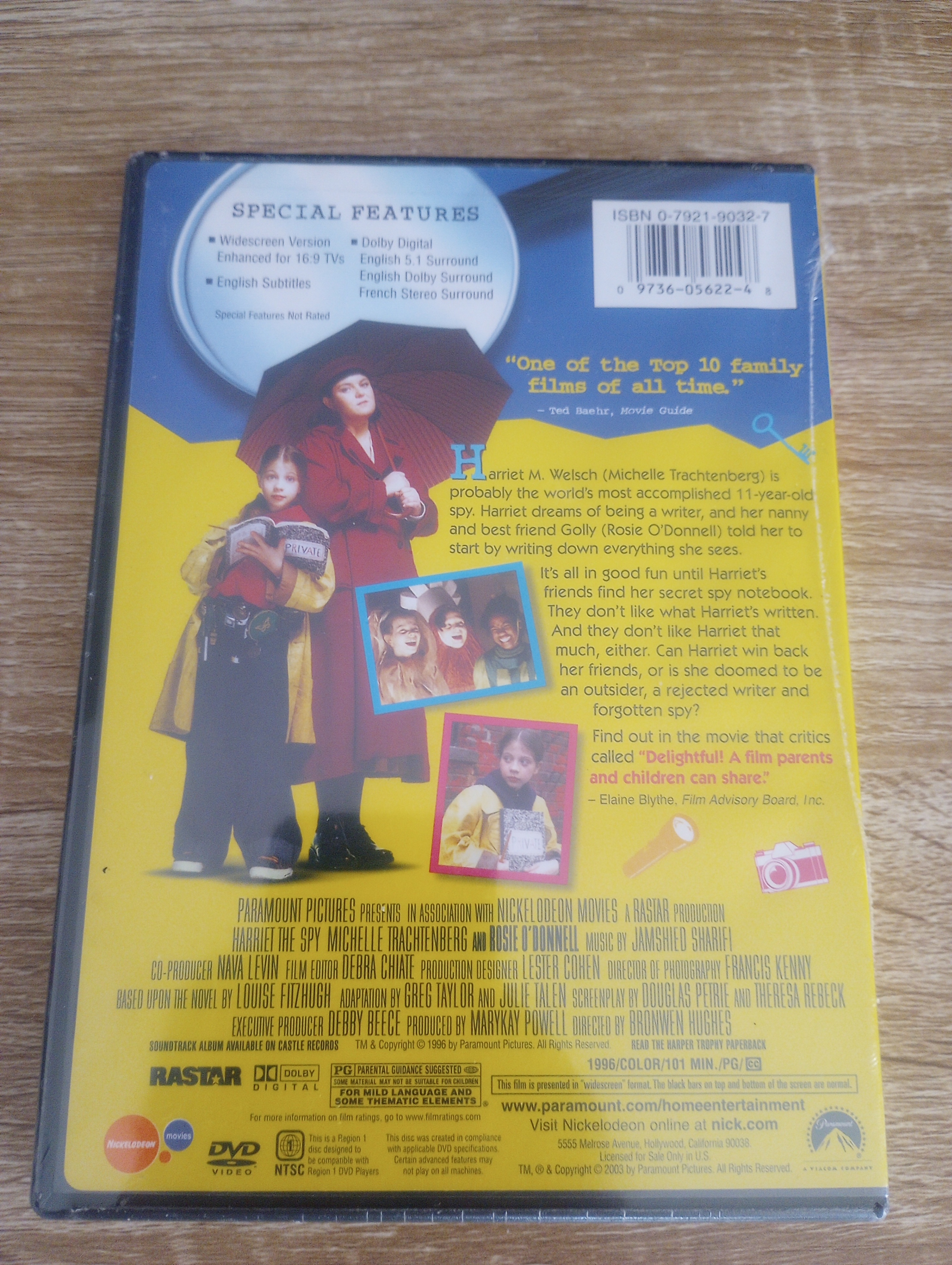 Harriet the Spy DVD (Sealed) - photo 2