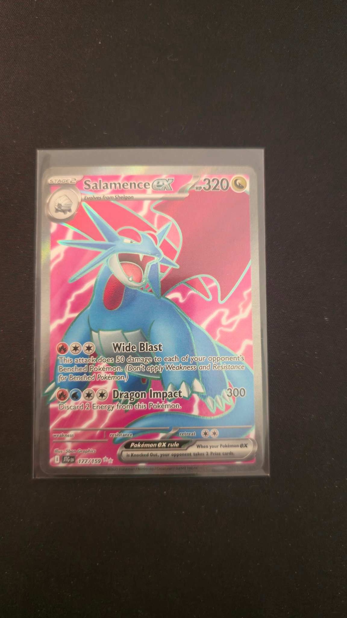 Salamence ex Journey Together 177/159