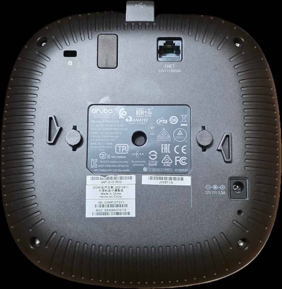 Aruba IAP-315 Instant Access Point 802.11ac Wave 2 JW811A - photo 2