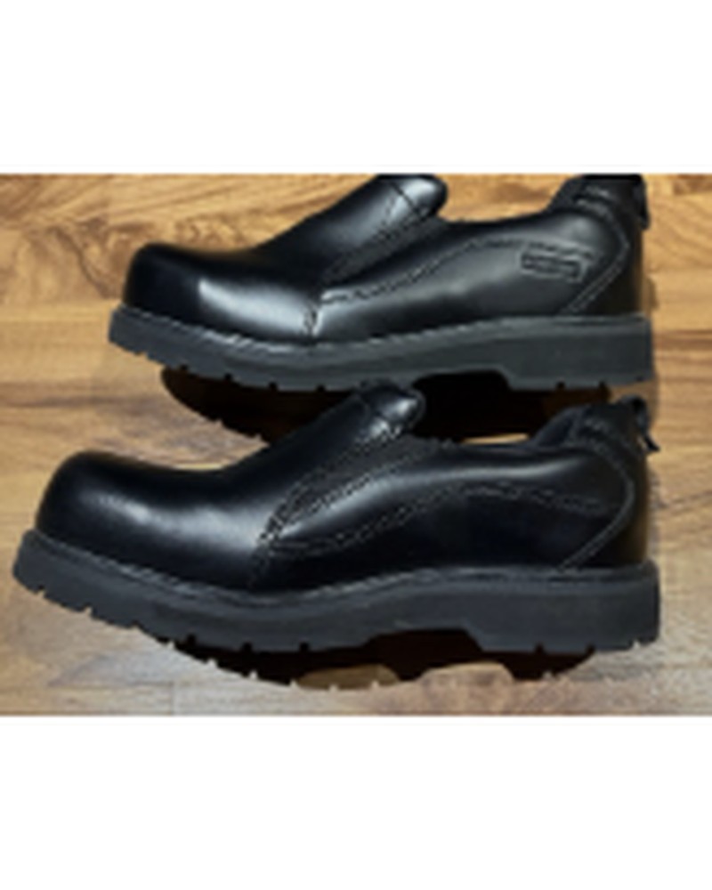 DAKOTA Men's Steel Toe Slip On Safety Work Shoes Size 10 Black - photo 3