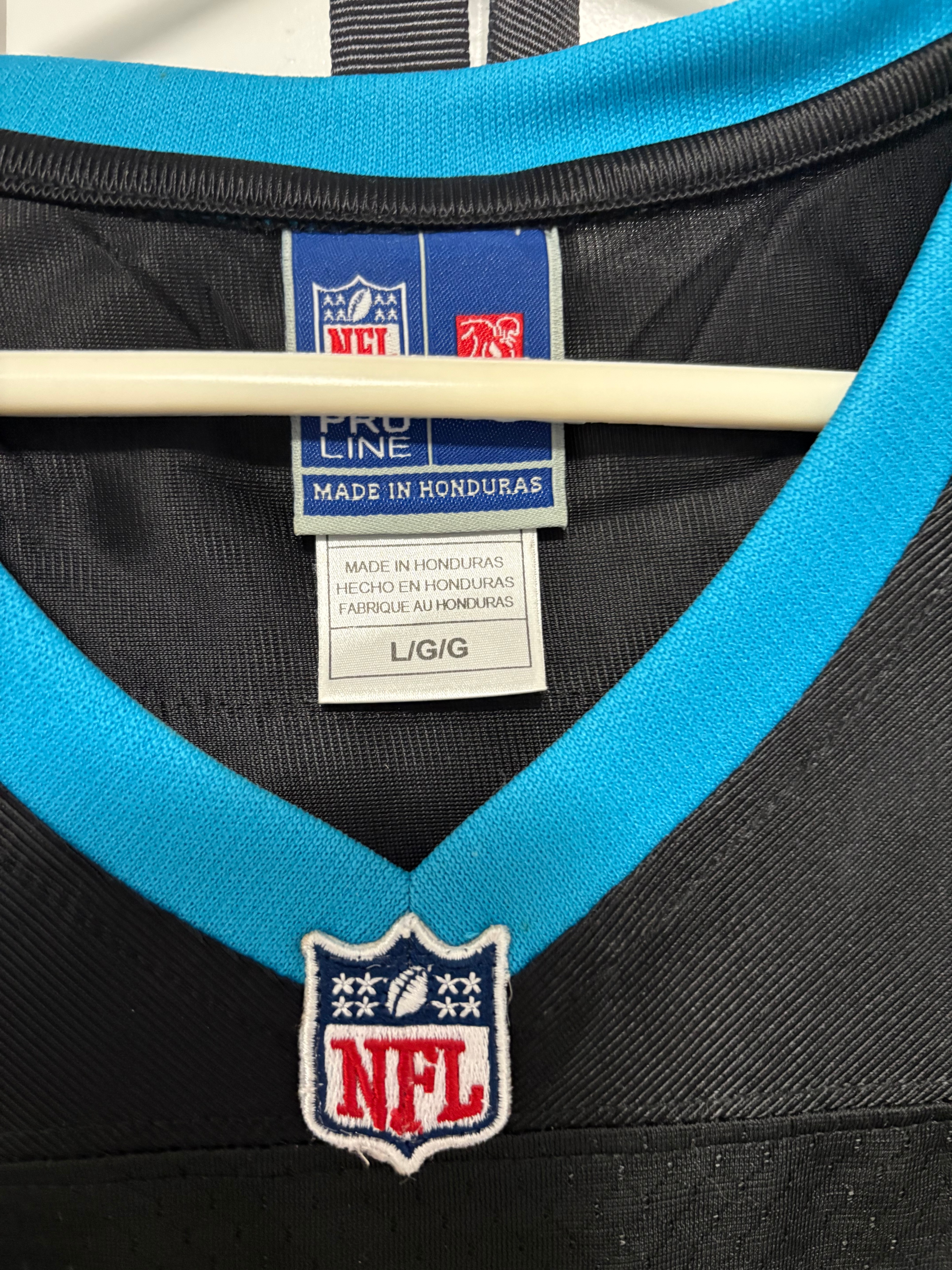 Carolina Panthers Cam Newton NFL Jersey Size Large - photo 3