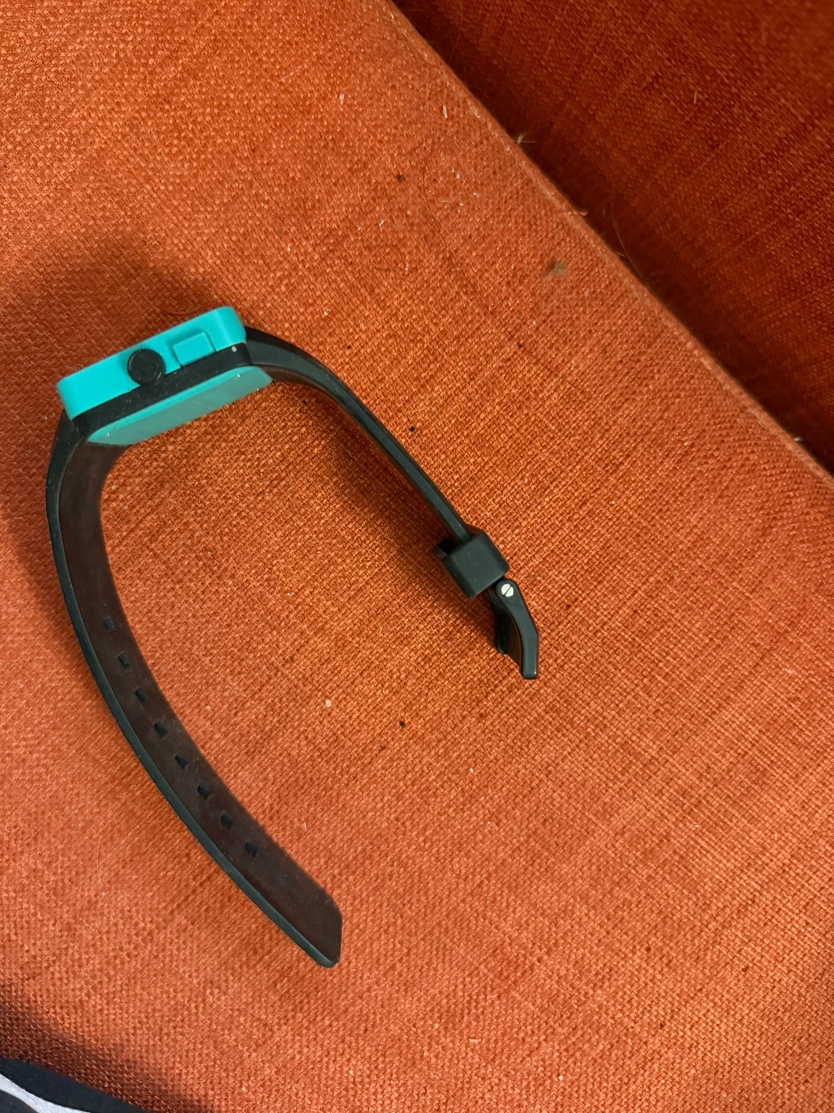 Nixon Quartz Watch – Black Strap, Teal Case (Needs Battery) - photo 3