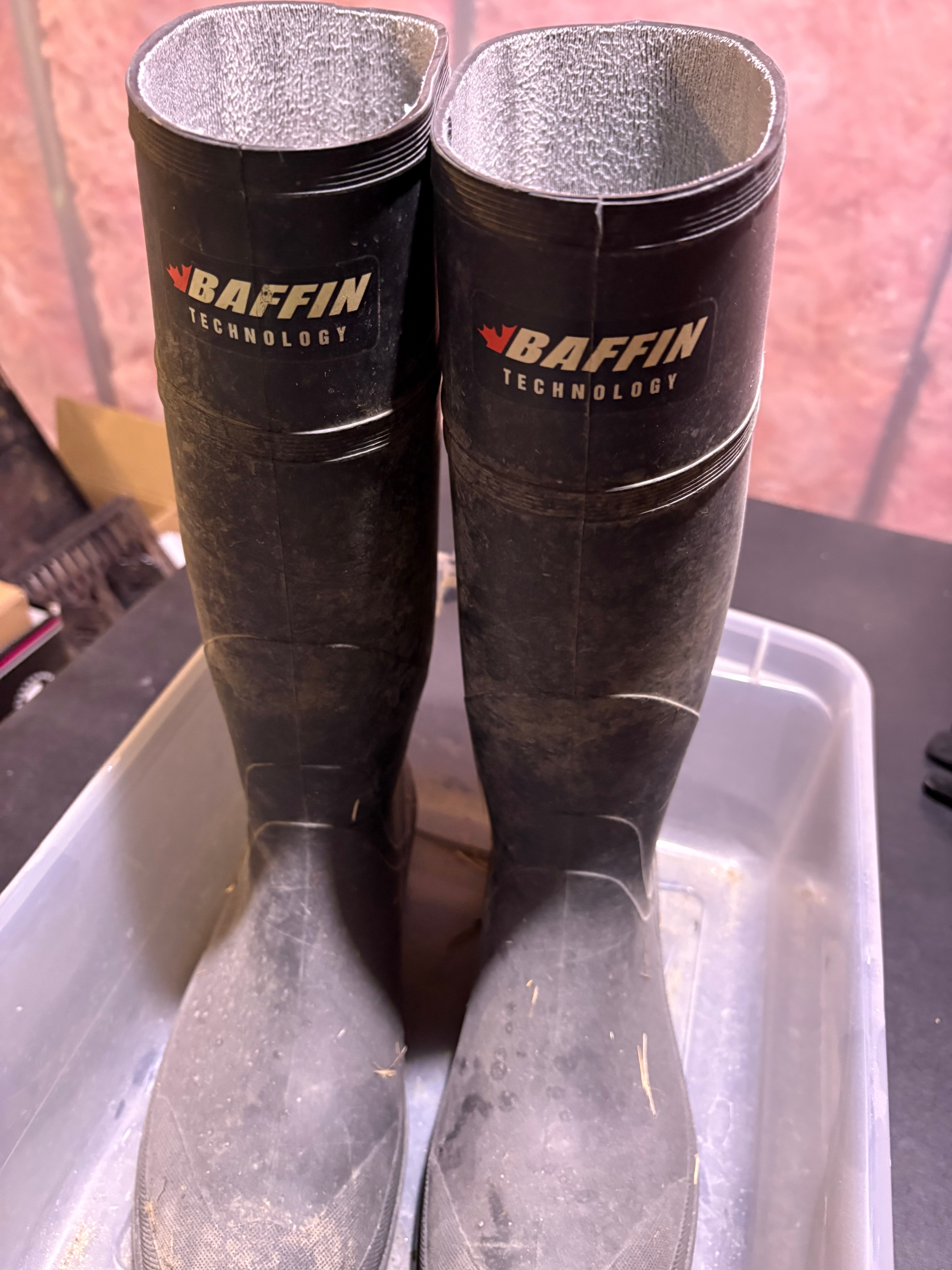 Baffin Technology Steel Toed Rubber Work Boots Size 11