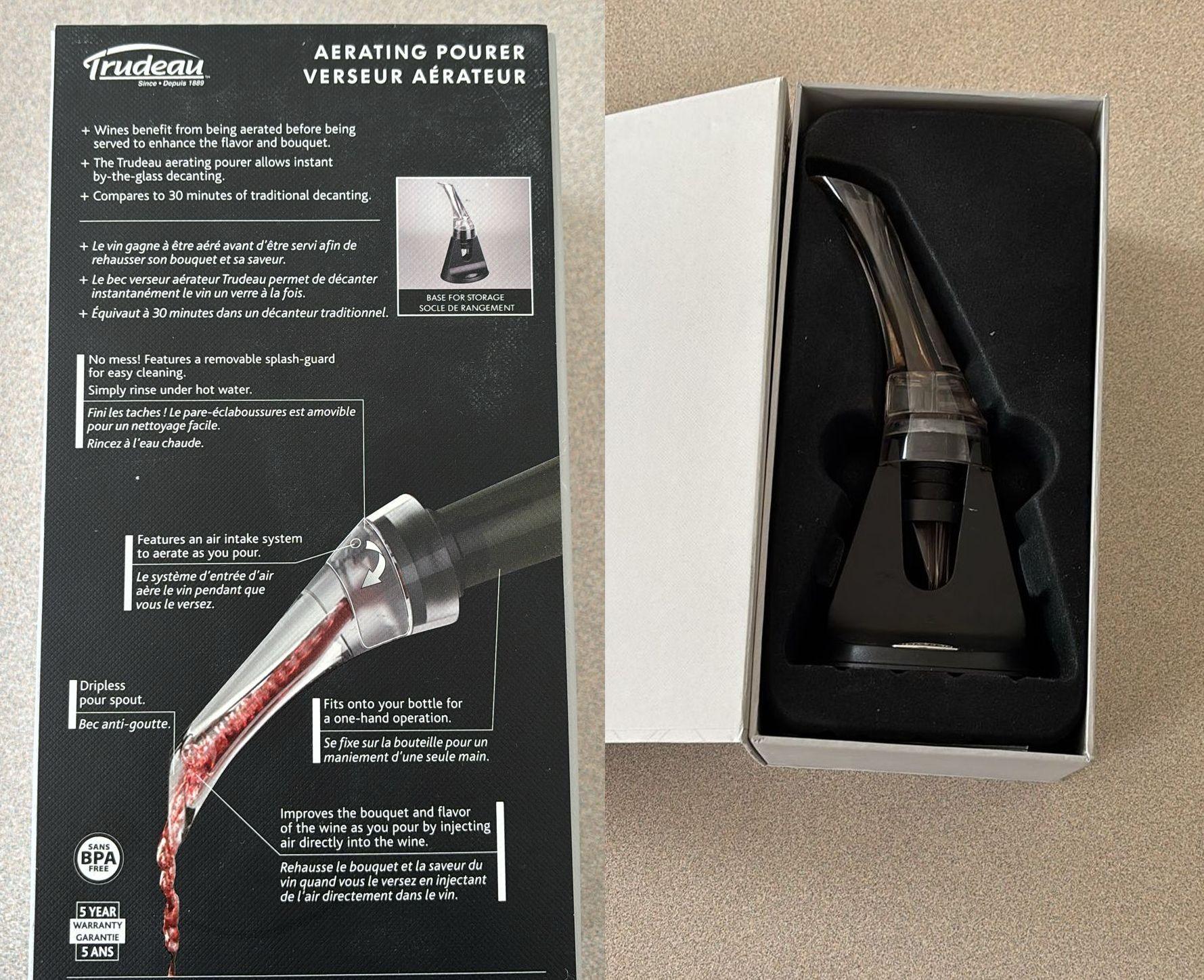 Wine Aerating Pourer "Trudeau" - photo 4
