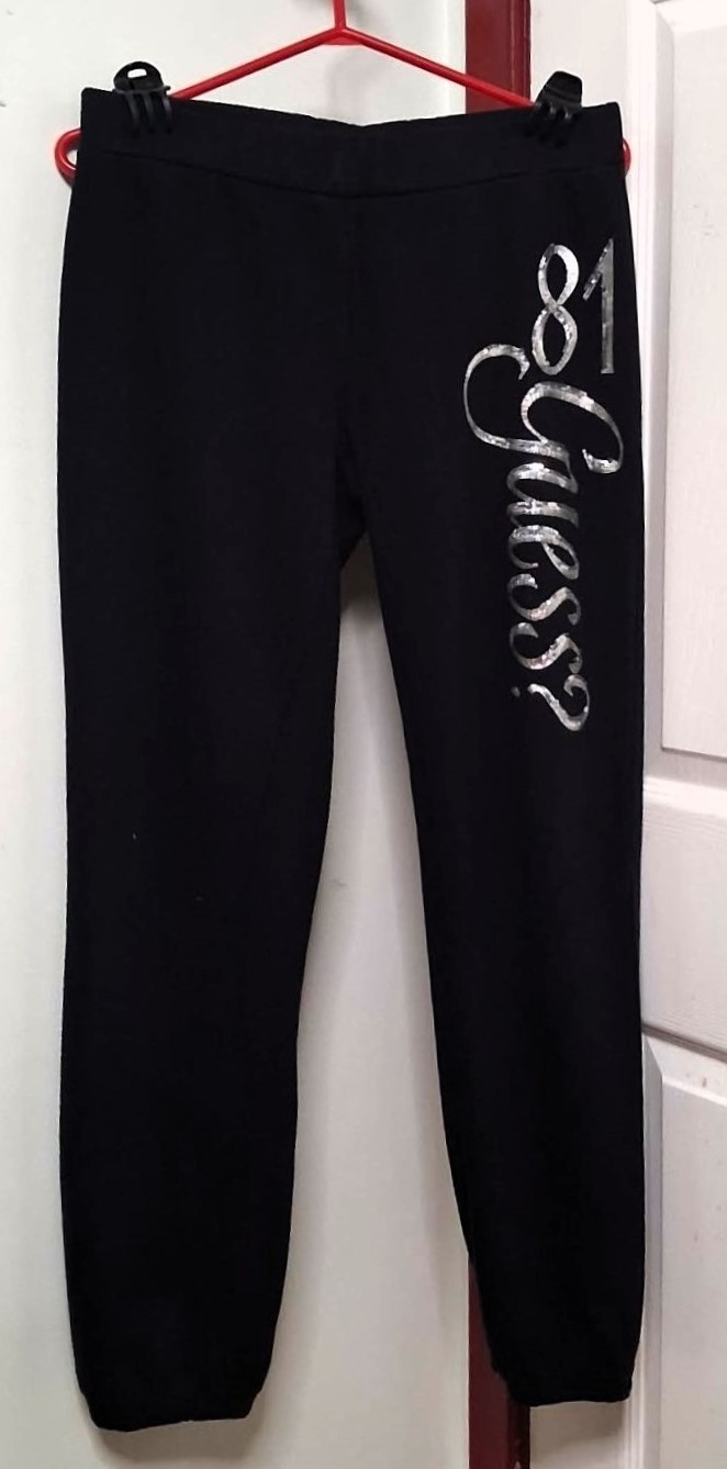 GUESS Y2K Crystal Rhinestone Logo L/S Knit Top Excellent Shape - photo 5