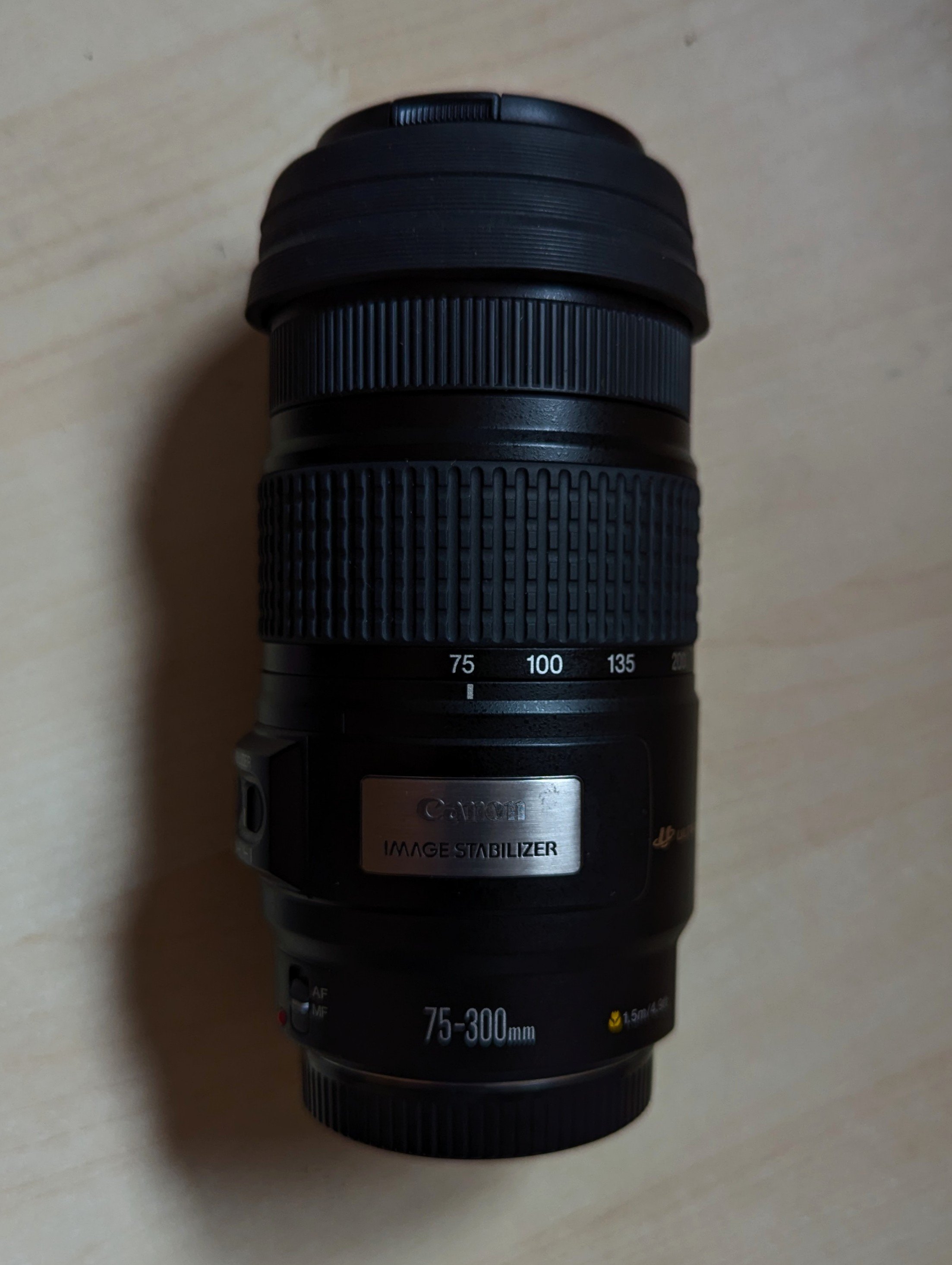 Rare Canon EF 75-300mm f/4-5.6 IS USM Telephoto Zoom Lens - photo 2