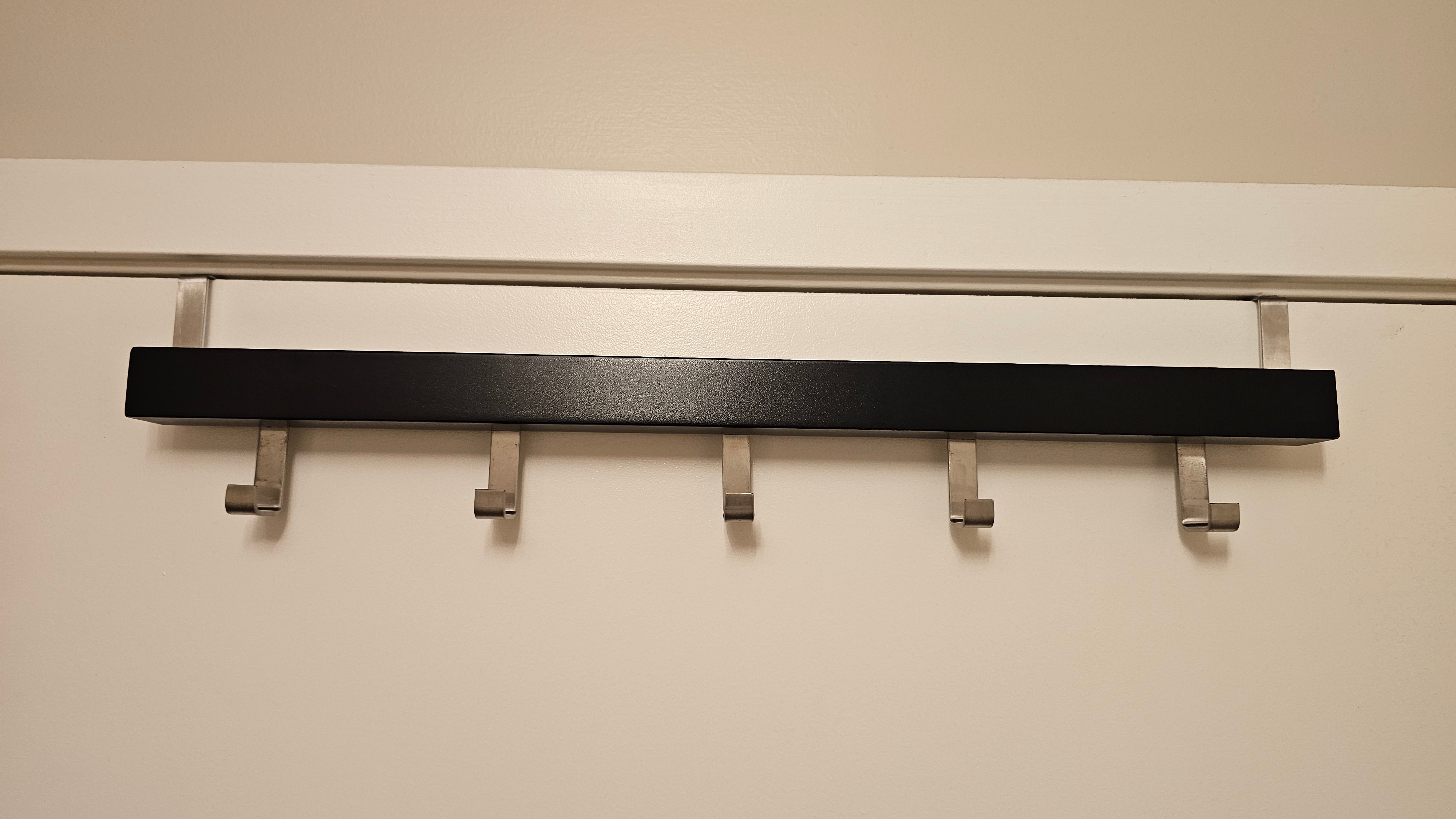 IKEA TJUSIG Wall/Door Rack + TJABBIG Basket
