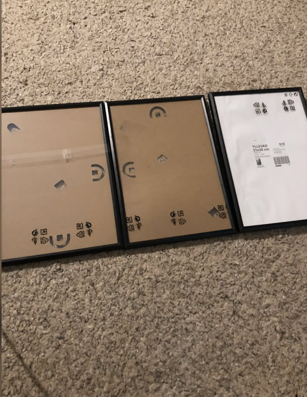17 NEW Photo Frames - Ikea Black - photo 4