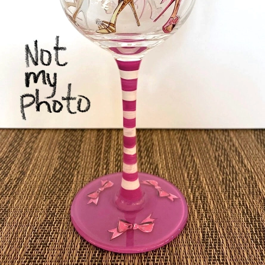 Fun Decorative Wine Glass "Let's Twirl" - photo 3
