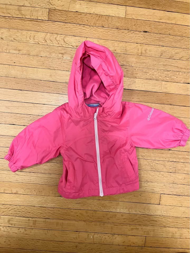 Columbia Windproof Baby Girl Jacket 6-12 months