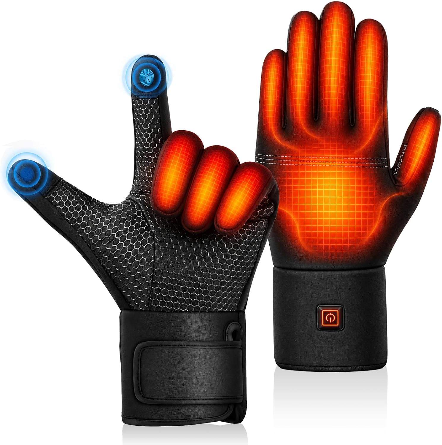 Heated Work Gloves for Men Women, 3000mAh*2 - photo 2