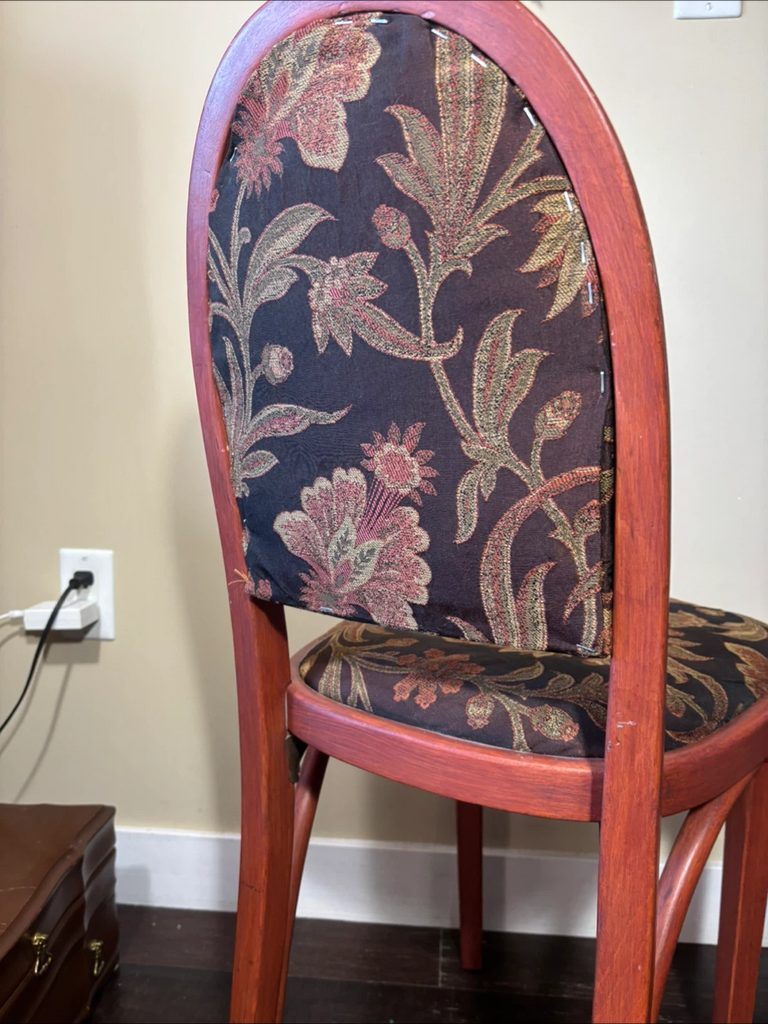 Antique J&J Kohn Bentwood Parlor Chair Toronto Label 1952 - photo 3
