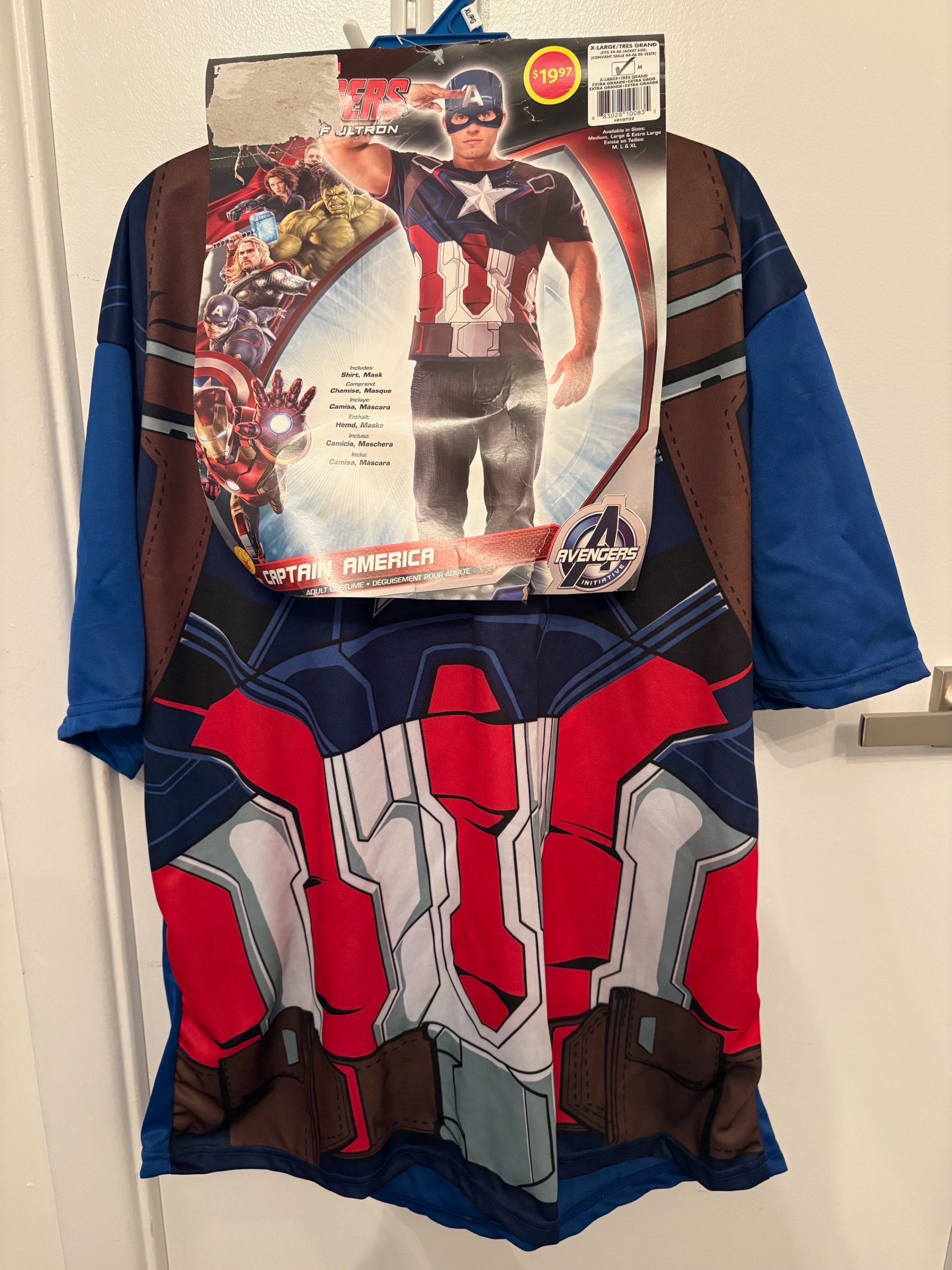 New Captain America Avengers Age of Ultra Halloween Costume