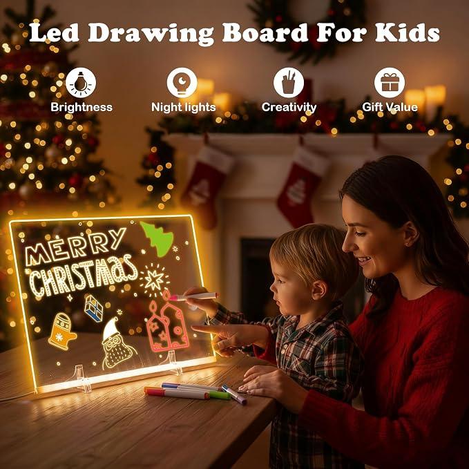 Light Up Drawing Board 7 Colors 13.8''x9.8''