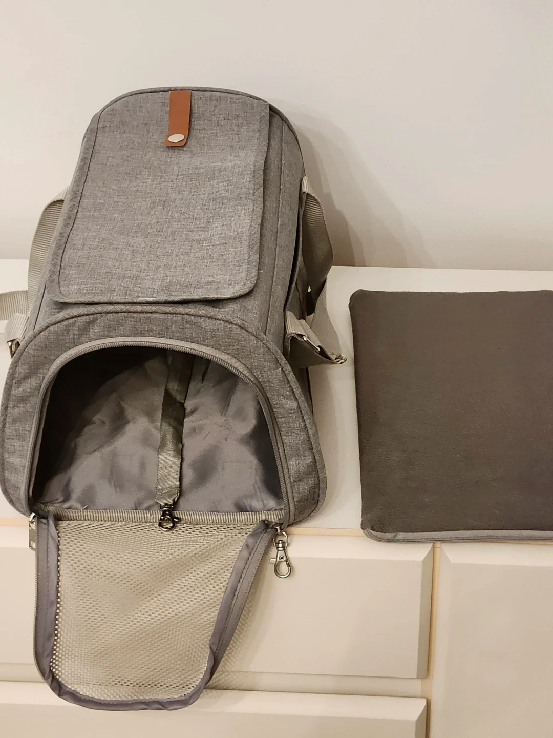 Bailey & Bella Jet Setter Grey Soft Carrier - photo 4
