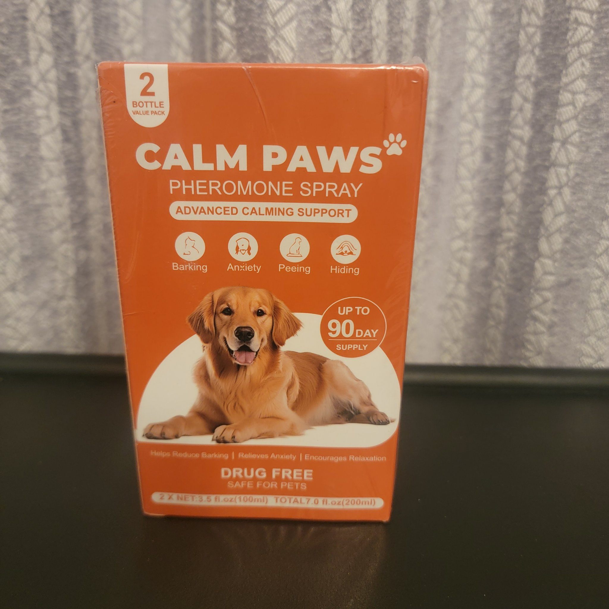 Calm Paws Dog Calming Pheromone Spray 2-Pack — New Sealed - photo 2