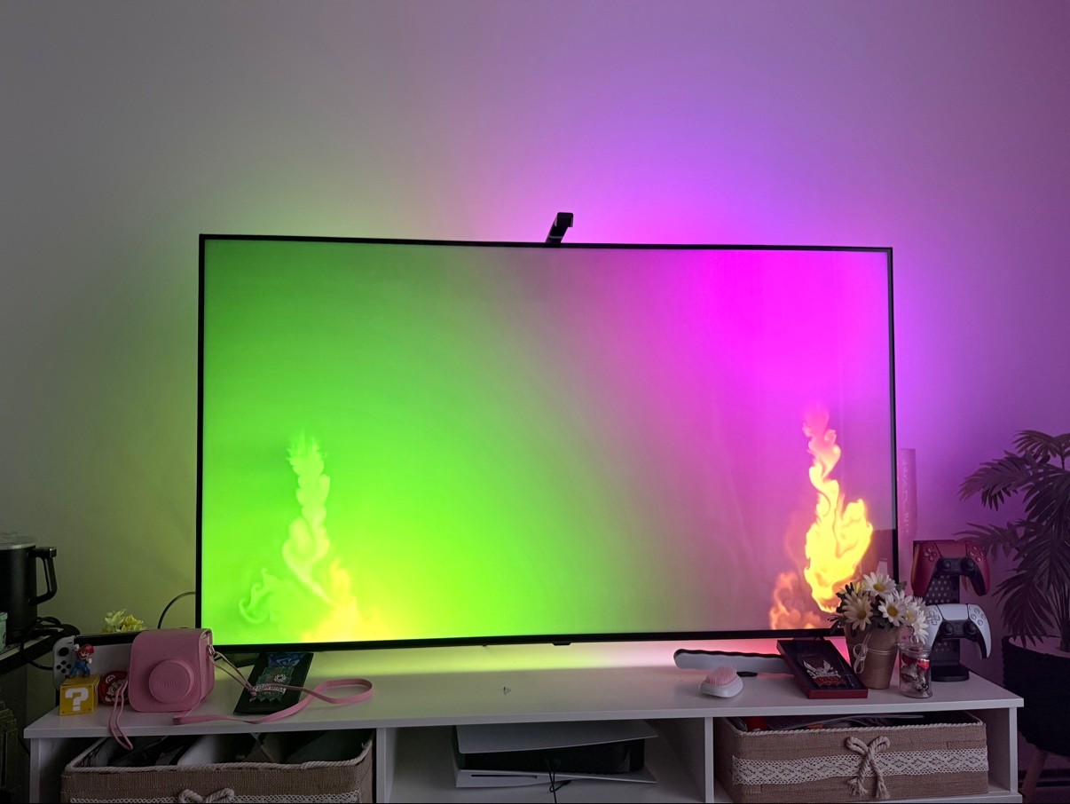 LG 65" QNED Mini-LED 4K Smart TV + Govee Backlight