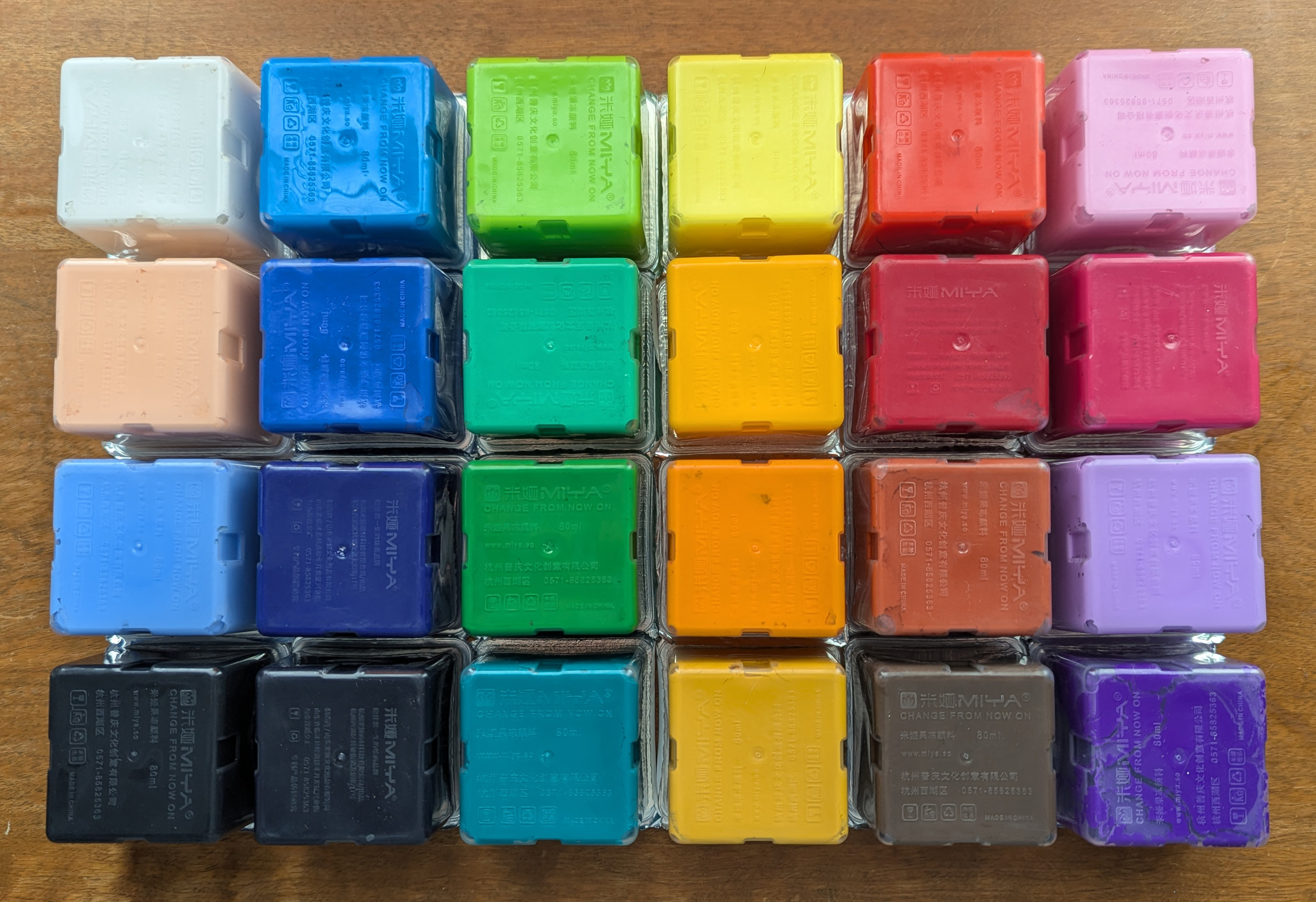 HIMI Jelly Gouache 24 x 80mL - Discontinued Item - photo 4