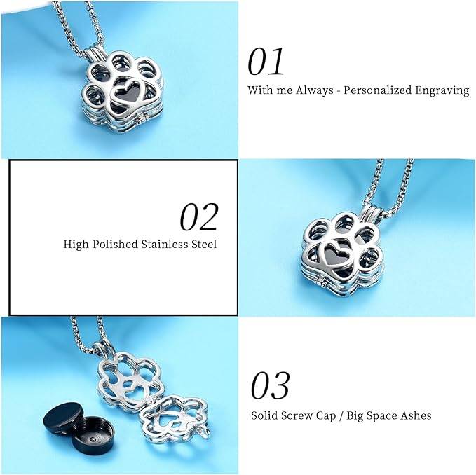 Pet Cremation Jewelry for Ashes - NEW - photo 4