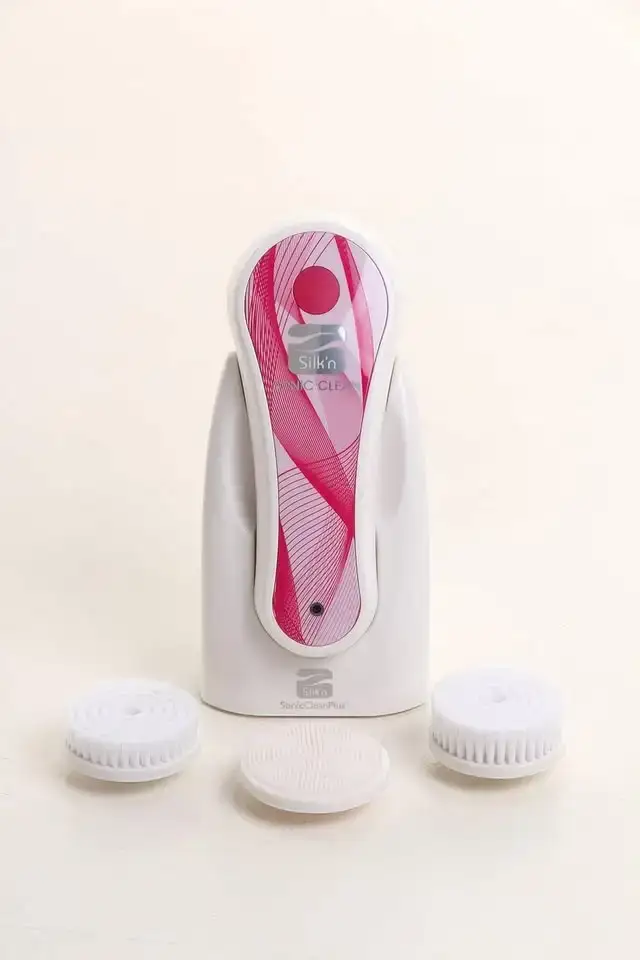 Silk'n Cepillo Limpiador Facial, color rosa