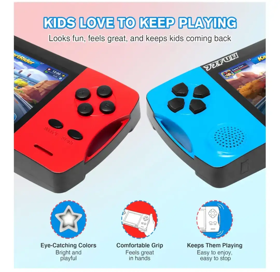 JJFUN QS6 Handheld Game Console - photo 2