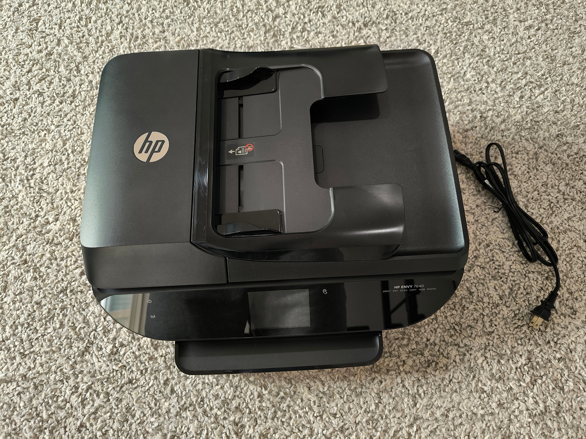 HP ENVY 7640 Ink Jet Printer - Excellent Condition