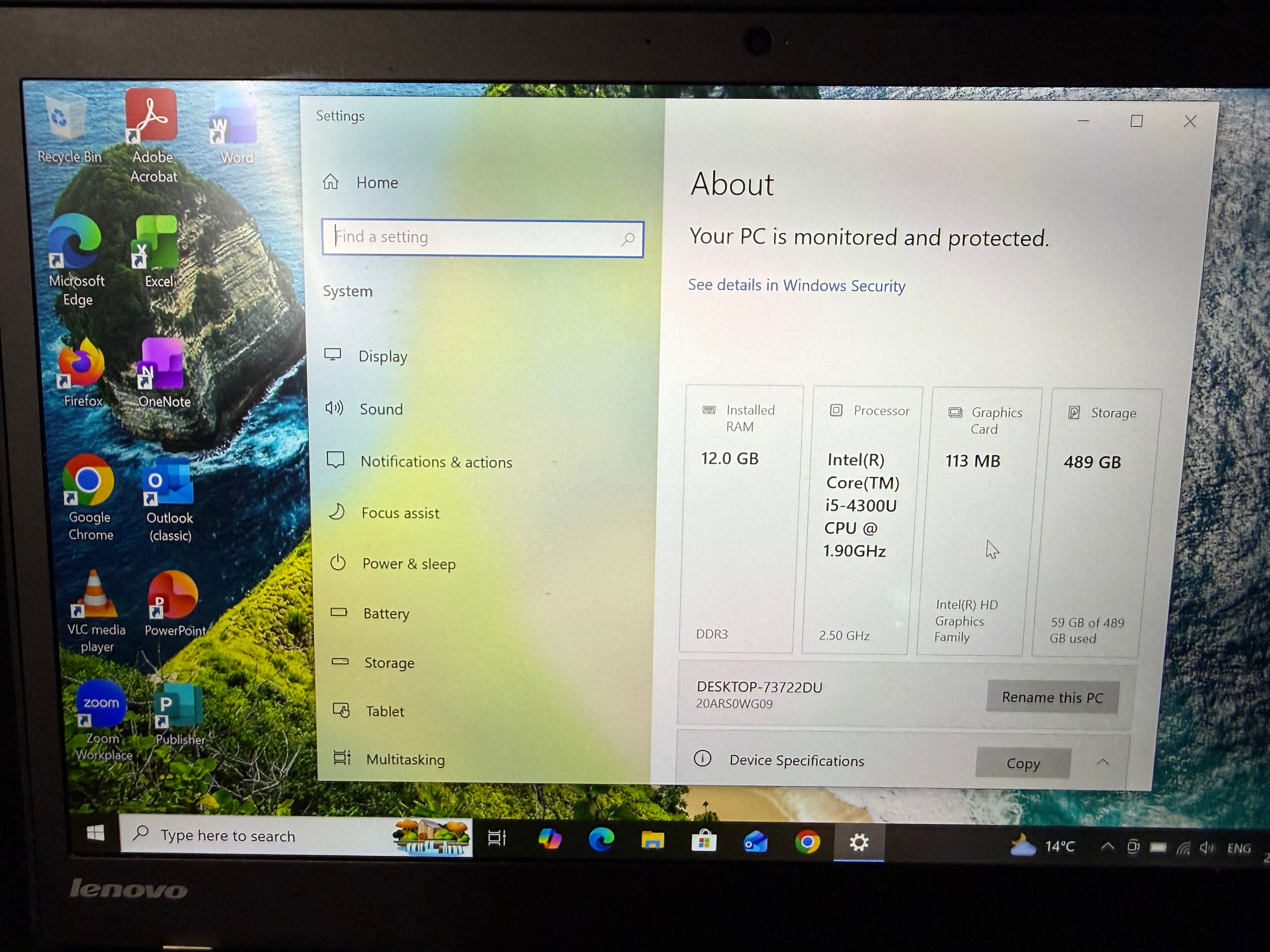 $30 As Is - Lenovo ThinkPad T440s Laptop - photo 2