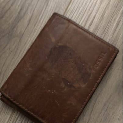 Fossil Wallet - Minor Damage
