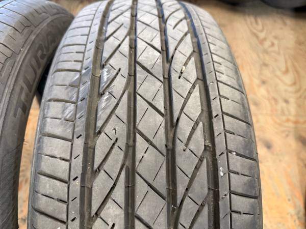 PAIR of 235/55/19 M+S Bridgestone Turanza EL440 with 70% tread - photo 2